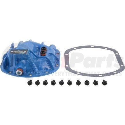Dana 10048737 Differential Cover - DANA 30 Axle, Front, Nodular Iron, Blue, Powder Coated, 10 Bolts