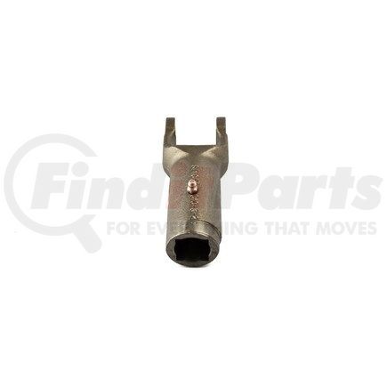 Dana 10-3-122X 1000 Series Power Take Off (PTO) Slip Yoke - Steel, 1 in. Hole, with Square Hole