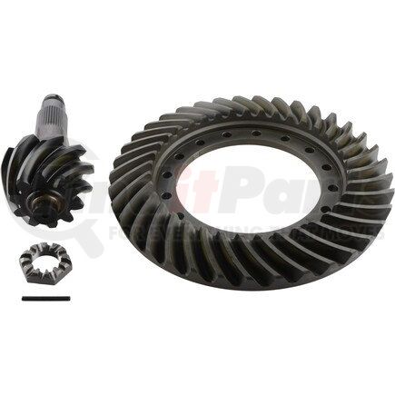 Dana 122334 Differential Ring and Pinion - 3.70 Gear Ratio, 18 in. Ring Gear