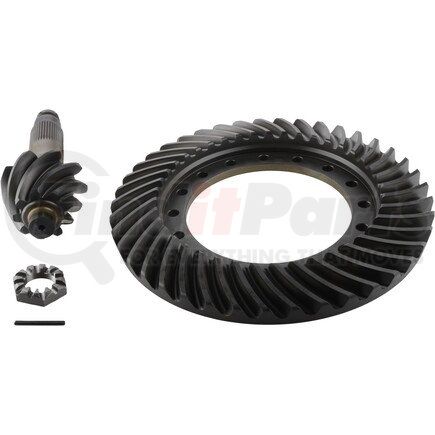 Dana 122337 Differential Ring and Pinion - 4.56 Gear Ratio, 18 in. Ring Gear