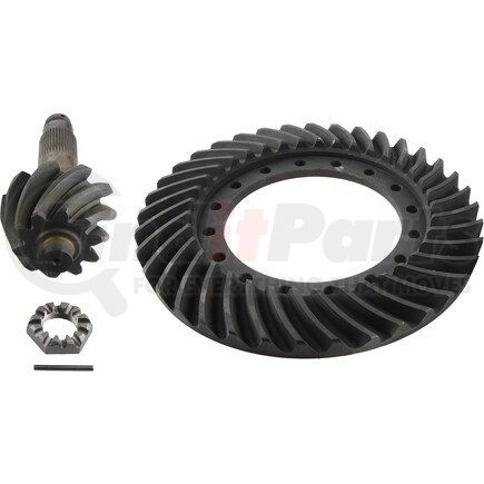 Dana 123311 Differential Ring and Pinion - 3.70 Gear Ratio, 18 in. Ring Gear