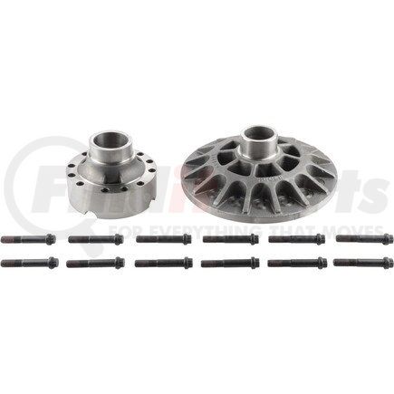 Dana 508655 Differential Case Kit - 12.44 in. OD, 16 Large and 12 Small Holes, for D/R404 Axle