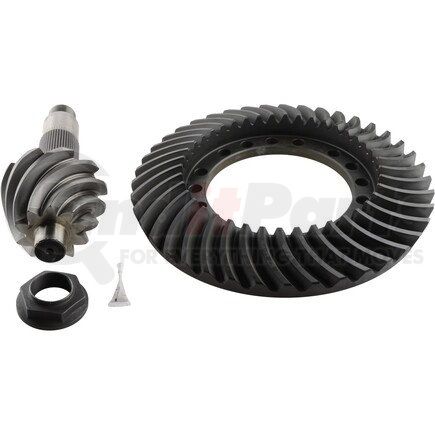 Dana 513889 Differential Ring and Pinion - 4.10 Gear Ratio, 17.7 in. Ring Gear