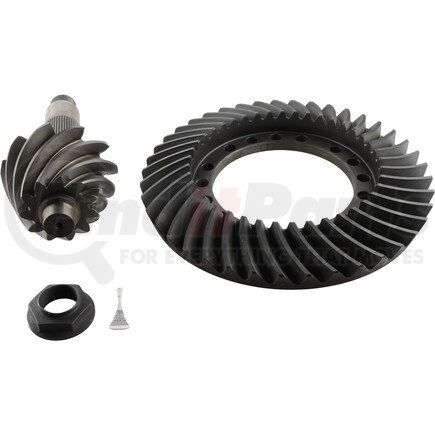 Dana 513901 Differential Ring and Pinion - 3.73 Gear Ratio, 18 in. Ring Gear