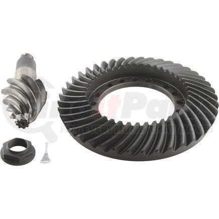 Dana 513949 Differential Ring and Pinion - 5.25 Gear Ratio, 18 in. Ring Gear
