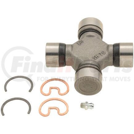 Dana 5-212X Universal Joint - Steel, Greaseable, OSR/ISR Style, Black Seal, S44 To 1330 Series