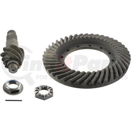 Dana 597243C91 Differential Ring and Pinion - 6.14 Gear Ratio, 16 in. Ring Gear