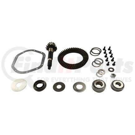Dana 706017-11X Differential Ring and Pinion Kit - 3.92 Gear Ratio, Front, DANA 44 Axle