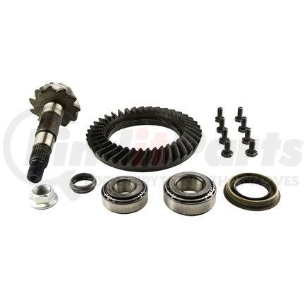 Dana 707244-3X Differential Ring and Pinion Kit - 3.55 Gear Ratio, Rear, DANA 35 Axle