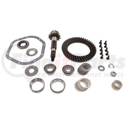 Dana 707283-9X Differential Ring and Pinion Kit - 4.09 Gear Ratio, Front, DANA 44 Axle