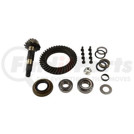 Dana 707359-3X Differential Ring and Pinion Kit - 3.73 Gear Ratio, Front, DANA 35 Axle