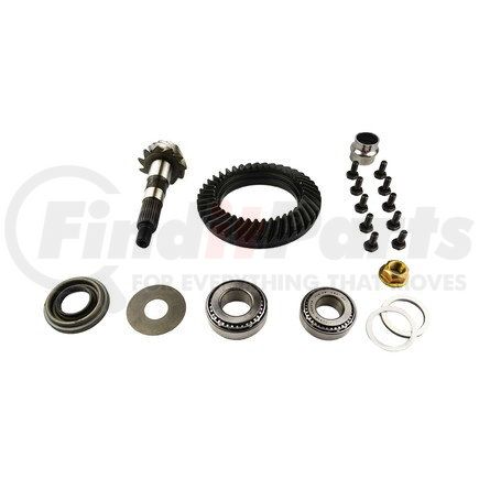Dana 707344-11X Differential Ring and Pinion Kit - 3.73 Gear Ratio, Front, DANA 30 Axle