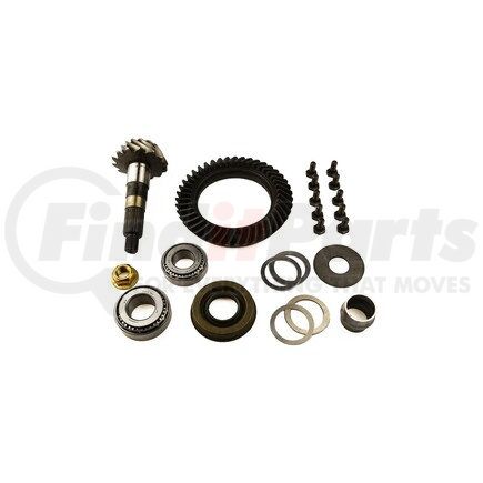 Dana 708132-1 Differential Ring and Pinion Kit - 3.07 Gear Ratio, Front, DANA 30 Axle