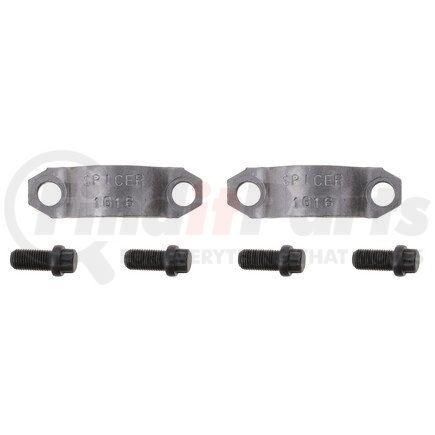 Dana 90-70-28X Universal Joint Strap Kit - 0.75 in. Bolt, 0.375-24 Thread