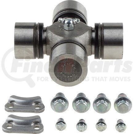 Dana SPL140X Universal Joint - Steel, Greaseable, SPRTAB Style