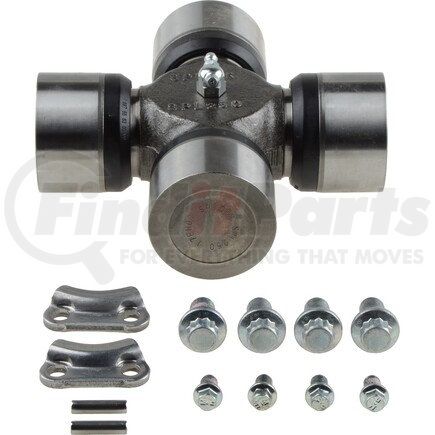 Dana SPL250-3X Universal Joint - Steel, Greaseable, SPRTAB Style, SPL250 Series