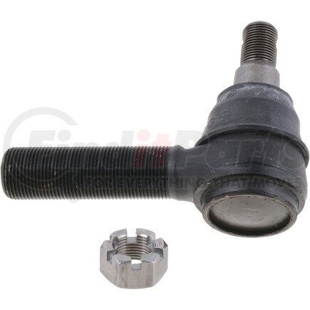 Dana TRE2070L Steering Tie Rod End - Left Side, Straight, 1.125 x 12 Thread, for GM Applications