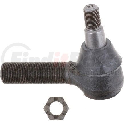 Dana TRE405L Steering Tie Rod End - Left Side, Straight, 1.125 x 12 Thread, for GM Applications