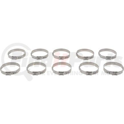 Dana 231438-6 Drive Shaft Clamping Ring - Stainless Steel, 1.56 in. dia. Open, 0.02 in. Thick
