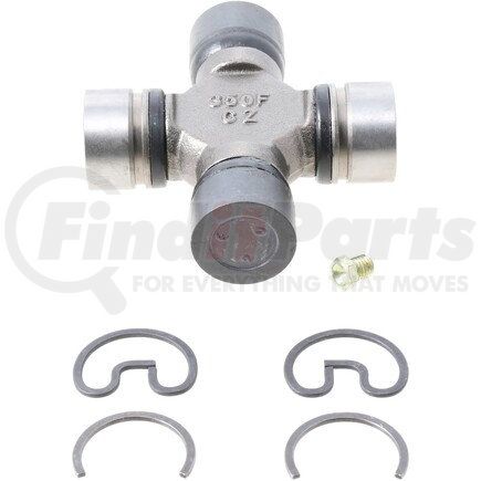 Dana 25-4322X Universal Joint Greaseable; 7260 x 1330 Series with Coated Caps