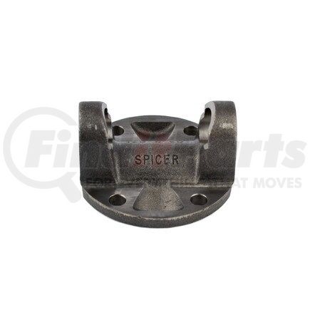 Dana 3-2-1549 1410 Series Drive Shaft Flange Yoke - Steel, 4 Bolt Holes, Rectangular Design