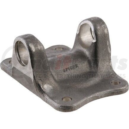 Dana 3-2-709 1410 Series Drive Shaft Flange Yoke - Steel, 4 Bolt Holes, Rectangular Design