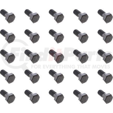 Dana 40638 Differential Ring Gear Bolt - Steel, Hex, 0.500 Thread Length