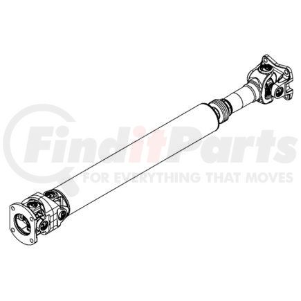 Dana 5004942-884M Drive Shaft Assembly - Rear, for F350 Super Duty, 4WD, Diesel