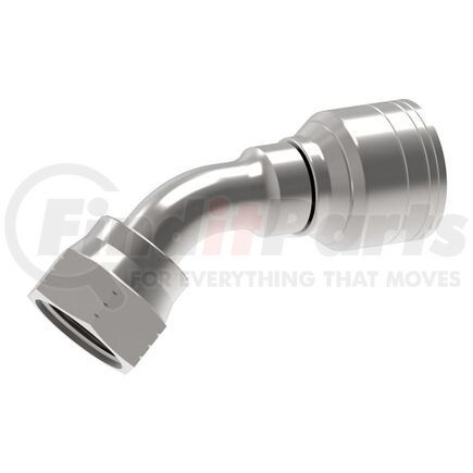 Eaton 24706N-486 45 Degree Female Swivel Elbow Fitting - AISI/SAE 12L14 Carbon Steel, 5/16" ID