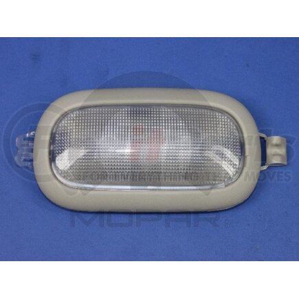 Mopar 5JG55HDAAD Dome Light - Second Row, Left, with Lens, Bulb and Bezel, for 2010-2020 Dodge/Jeep/Chrysler