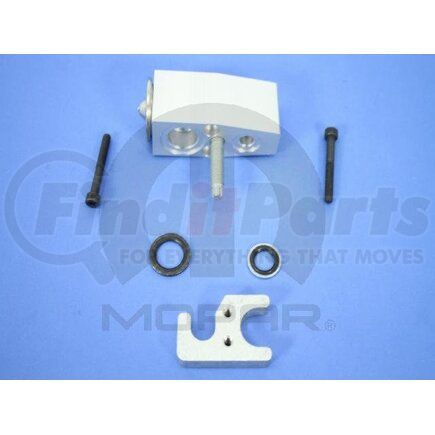 Mopar 68110614AA A/C Expansion Valve - With O-Rings and Clamp, for 2011-2013 Dodge/Chrysler