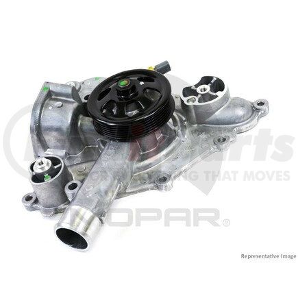 Mopar 68382494AA Engine Water Pump - With Heater Tube, for 2003-2008 Chrysler/Dodge
