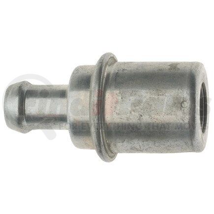 Standard Ignition V166 PCV Valve - Metal, Silver Finish, Straight Type, 1 Hose Connector, Push-On