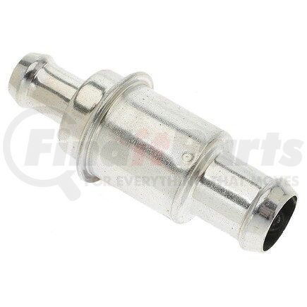 Standard Ignition V217 PCV Valve - Metal, Silver Finish, Straight Type, 1 Hose Connector, Push-On
