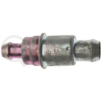 Standard Ignition V239 PCV Valve - Metal, Purple/Silver Finish, 2 Hose Connector, Straight Type, Push-On