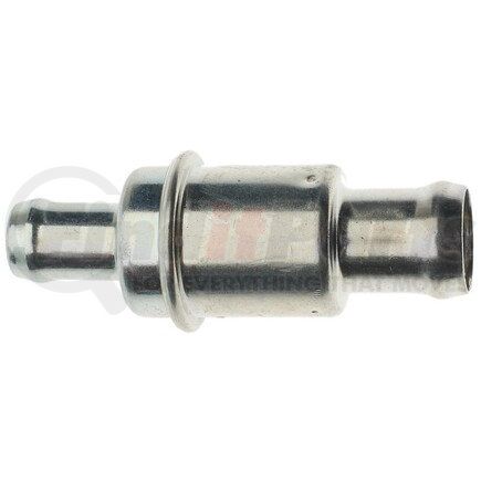 Standard Ignition V242 PCV Valve - Metal, Silver Finish, Straight Type, 2 Hose Connector, Push-On
