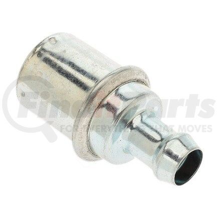 Standard Ignition V337 PCV Valve - Metal, Silver Finish, Straight Type, 1 Hose Connector, Push-On