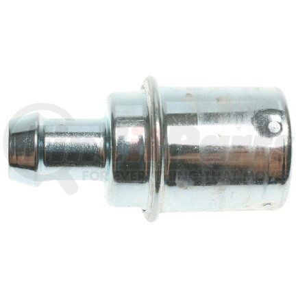 Standard Ignition V334 PCV Valve - Metal, Silver Finish, Angled Type, 1 Hose Connector, Push-On