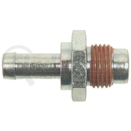 Standard Ignition V418 PCV Valve - Metal, Silver Finish, 1 Hose Connector, M1 x 1.5 Thread, Screw-In