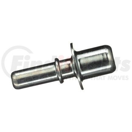 Standard Ignition V518 PCV Valve - Metal, Silver Finish, 8 mm. Hose, Straight Type, Direct Attached