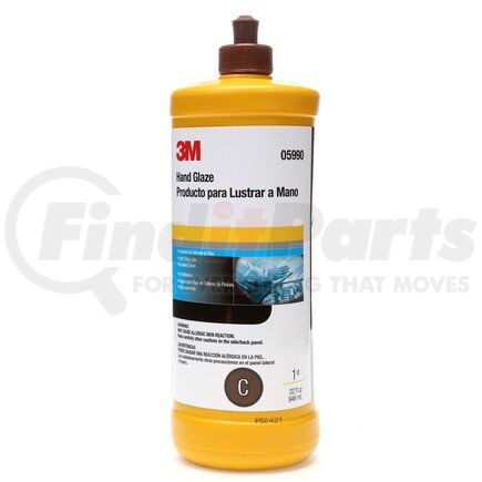 3M 05990 Hand Glaze, 1 qt (32 fl oz), 6 per case