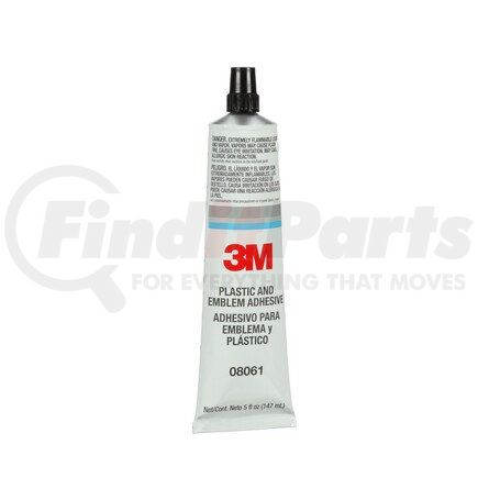 3M 08061 PLASTIC & EMBLEM ADHESIVE