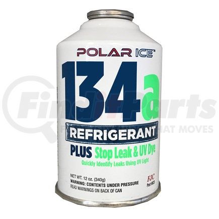 FJC, Inc. 623 Polar Ice™ 134a Refrigerant - PLUS Stop Leak & UV Dye, 12 Oz.