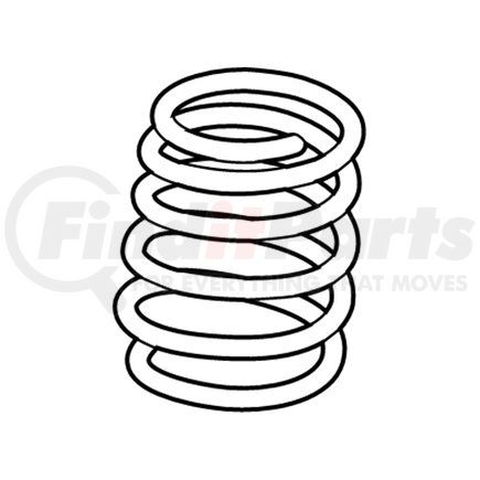 Mopar 68109926AA Coil Spring - Front, Left or Right, For 2013-2019 Fiat 500