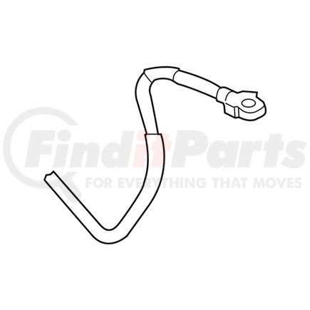 Mopar 68207018AE Positive Battery Junction Block Cable - Positive