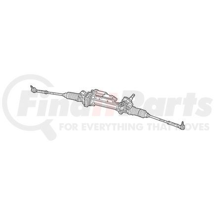 Mopar 68418398AC Rack and Pinion Assembly - For 2019 Dodge Challenger