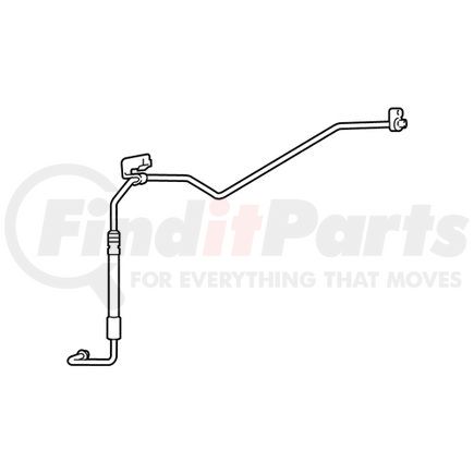 Mopar 68161181AB A/C Liquid Line Assembly - with Hardware, For 2014-2019 Jeep Grand Cherokee