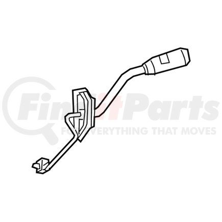 Mopar 6PB761X7AC Steering Column Mounted Shifter - with Boot, For 2019-2023 Ram