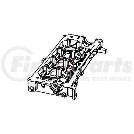 Mopar 68281387AA Engine Camshaft Housing - with Tappet and Caps