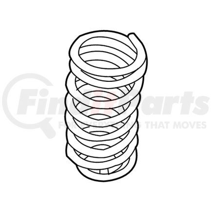 Mopar 68262682AB Coil Spring - Rear, For 2019-2023 Ram 1500